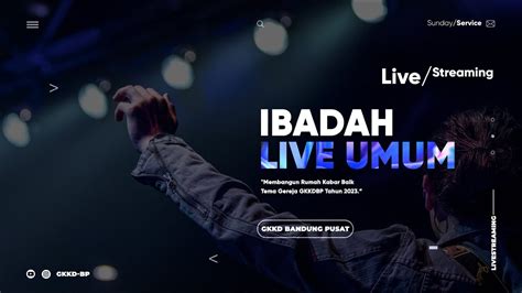 Ibadah Live Umum Gkkd Bp Minggu Agustus Youtube