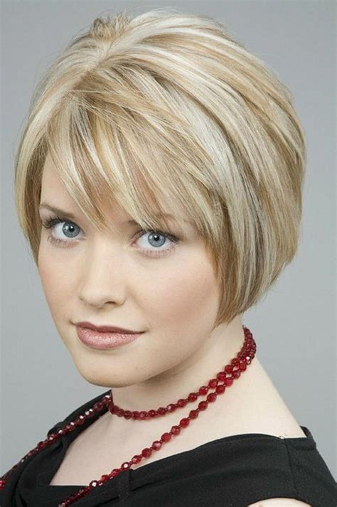 Haircut short hair round face. 15 Best of Short Hairstyles For Fine Hair And Fat Face