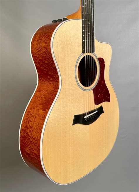 Taylor 214ce Qs Dlx Ltd Quilted Sapele Acoustic Electric Guitar