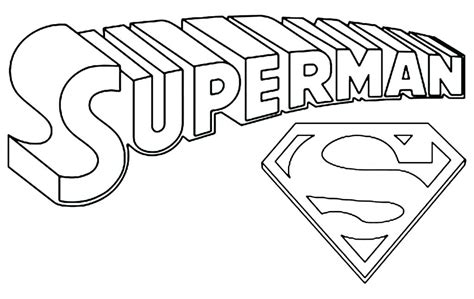 Batman Vs Superman Logo Coloring Pages At Free