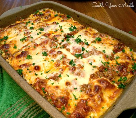 South Your Mouth Classic Lasagna