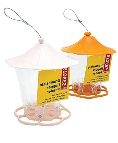 Stokes Select Dreamsicle Hopper Bird Feeder With Six