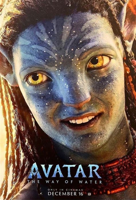 Neteyam Character Poster Avatar 2 Movie Avatar Films Avatar