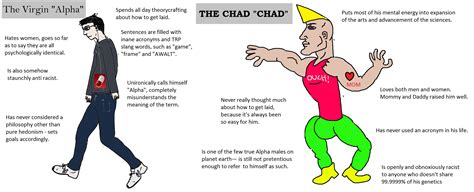 the virgin alpha vs the chad chad r virginvschad
