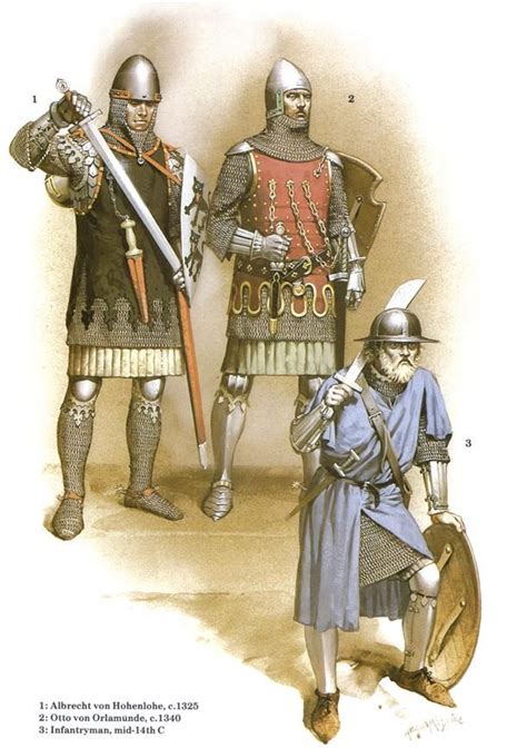 German Medieval Armies 1300 1500 2 German Knights And An