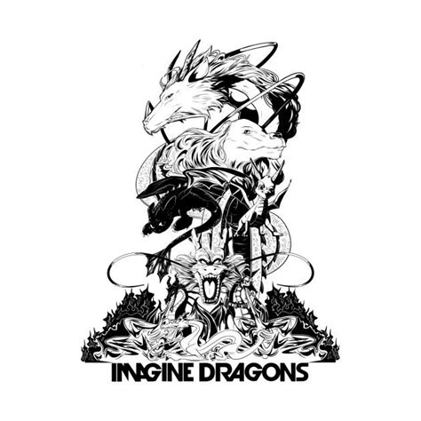 Imagine Dragons By Diasu Imagine Dragons Dragon Art Fan Art