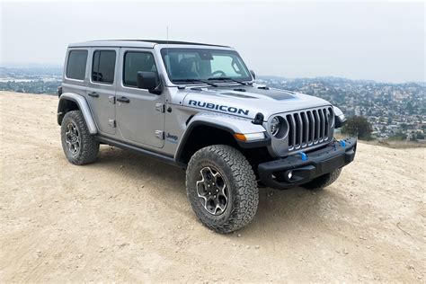 Wrangler 4xe Unlimited Rubicon Review Jeeps Hybrid Bridge To The
