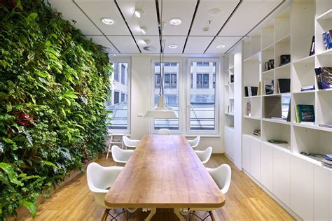 Green Wall Office Plants And Greenery Cbre Offices Prague With
