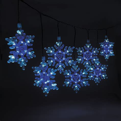 Oriental Trading Snowflake Lights Hanging Christmas