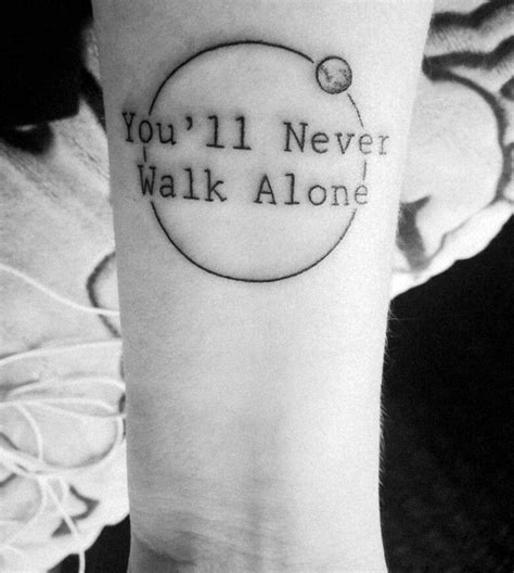 Tattoo Youll Never Walk Alone Moon Earth Bts Bangtan Boys 방탄소년단 Army
