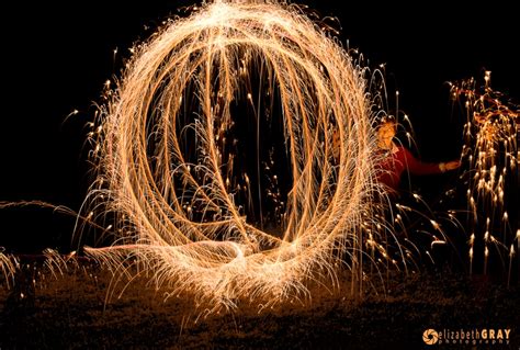 Long Exposure Sparkler Photography By Elizabeth Gray