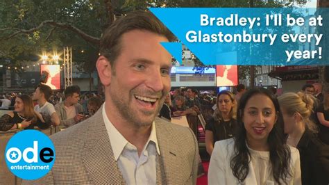 A Star Is Born Bradley Cooper Will Attend Glastonbury Every Year Youtube