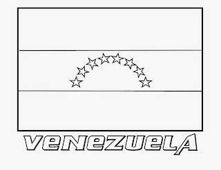 Bandera De Venezuela Dibujo Para Colorear Es Para Colorear