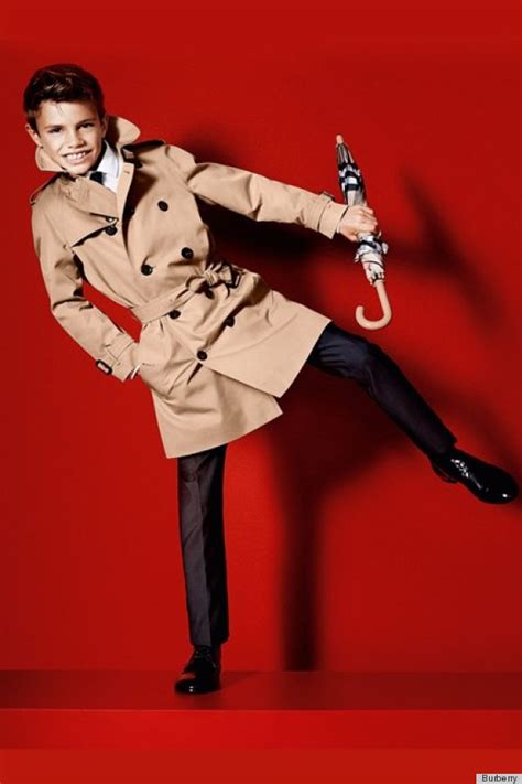 Romeo Beckham Stars In Burberry Ad Campaign For Spring 2013 Looks Adorable Photos Video