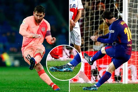 Lionel Messi ‘almost Sprains Ankle With Every Free Kick As Barcelona