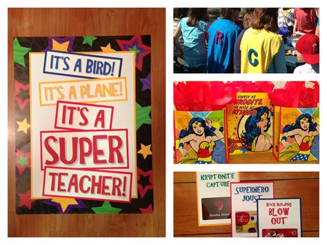 Pin By Jennifer Passey On School Daze Superhero Teacher Appreciation
