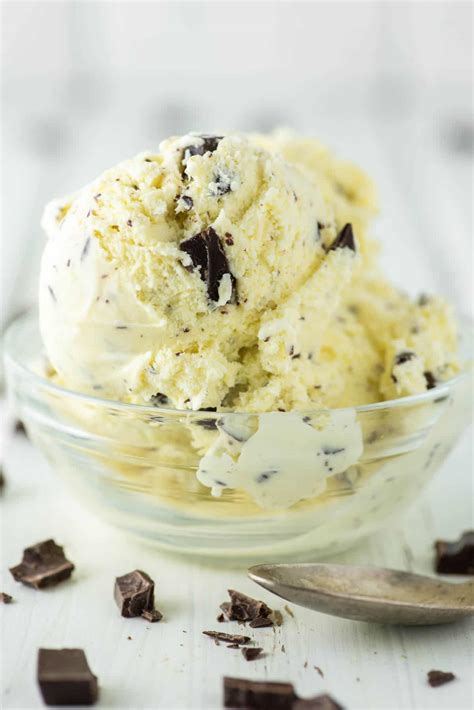 Chocolate Chip Ice Cream Recipe Homemade Is Better Chisel And Fork