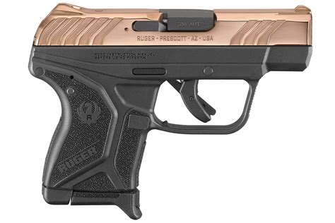 Ruger Lcp Ii 380 Acp Carry Conceal Pistol With Rose Gold Pvd Slide For