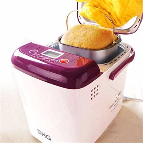 I'm anxious to see how a big loaf (1.5 lb. SKG Automatic Multi-Functional 1-LB Mini Bread Maker ...