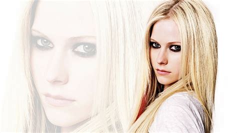 Hd Wallpaper Celebrity Singer Open Mouth Portrait Avril Lavigne Women Wallpaper Flare