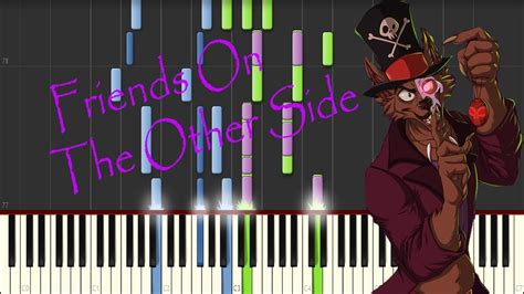 Friends On The Other Side Synthesia Piano Tutorial By Zorro Musical