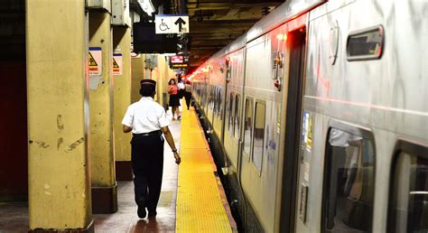 LIRR service suspended after rider is pinned by train