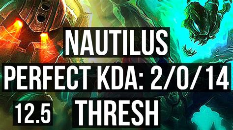 NAUTILUS Samira Vs THRESH Jinx SUP 2 0 14 2 1M Mastery EUW