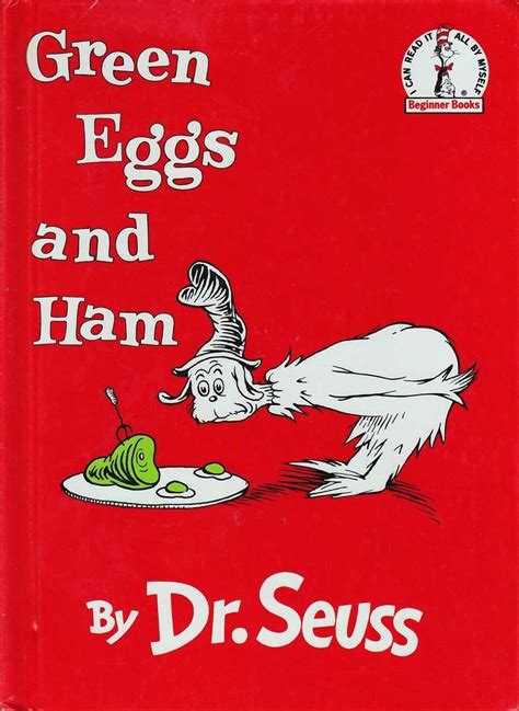 Green Eggs And Ham By Dr Seuss 1960