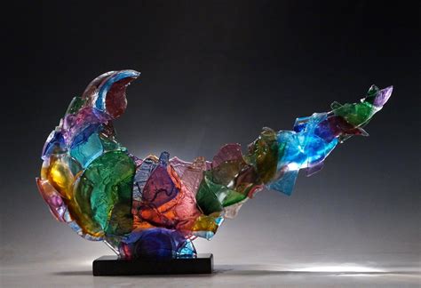 Solitaire By Caleb Nichols Art Glass Sculpture Artful Home