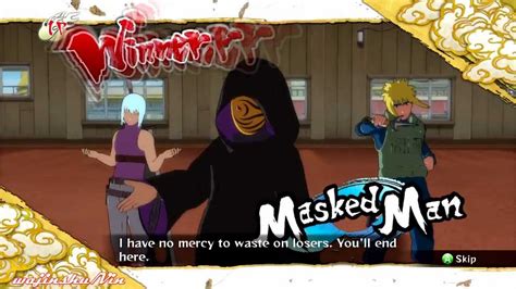 Naruto Ultimate Ninja Storm 3 Masked Man Vs Sarutobi Gameplay Youtube