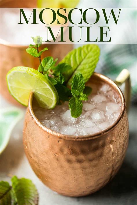 The vodka drink with a kick is simply vodka and ginger beer with a squeeze of lime served over ice, traditionally served in a copper mug. How to Make a Moscow Mule: easy, classic drink recipe ...