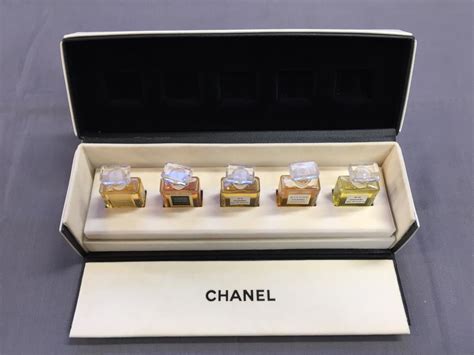 Sold Price Chanel T Set Of Five Perfumes In T Box June 6 0119