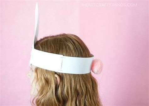Diy Bunny Headband Craft For Kids Headband Crafts Diy Bunny Ears