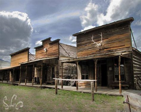 Old West Buildings At Old Trail Town Cody By Eternal Light Photography