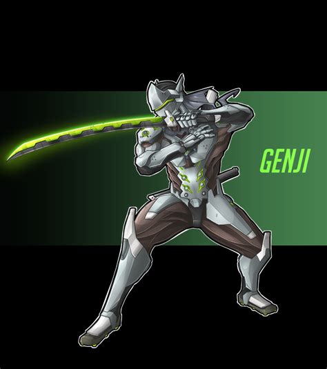 Overwatch Genji By Puekkers On Deviantart