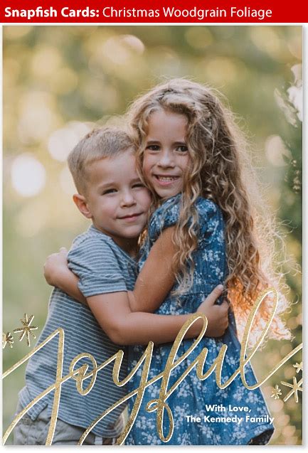 Ability to personalize both front, back and insides of card with design + photo options. Snapfish Holiday Cards: 9 Tips, Review + Coupon • 2020