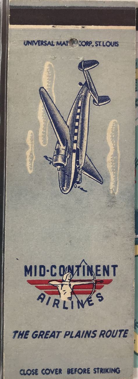 Pin By Brian Kravat On Vintage Airline Matchbooks Vintage