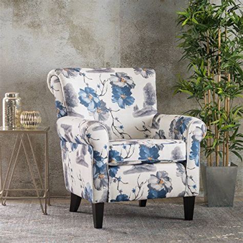 Christopher Knight Home 300437 Roseville Arm Chair Floral Print Club
