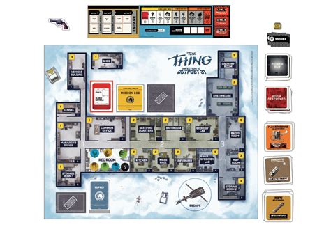 First Look At John Carpenters The Thing Board Game Bloody Disgusting