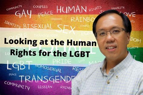 Looking At The Human Rights For The Lgbt Or Transgender Person Wafiq