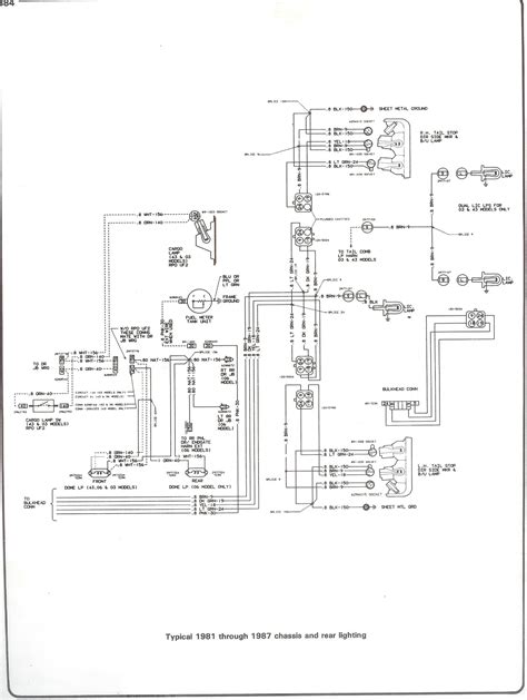 Wiring Diagram For 85 Chevy Truck Wiring Diagram And Schematic
