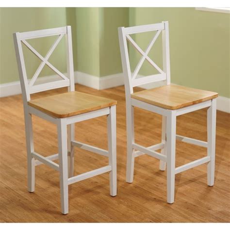 This product comes fully assembled! TMS Virginia Cross-Back 30" Bar Stool, Set of 2, Multiple Colors - Walmart.com - Walmart.com