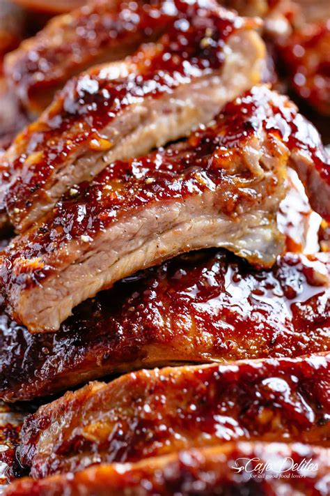 Juicy Barbecue Ribs In The Oven Bbq Recipes Ribs Baked Bbq Ribs Barbecue Ribs