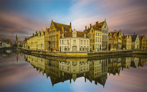 Brugge Belgium Landscape Forgery Desktop Wallpaper Hd For Mobile Phones