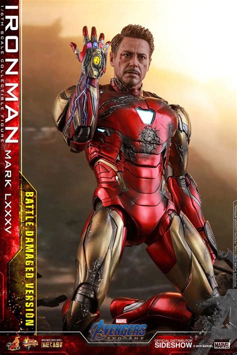 Figurine Hot Toys Iron Man Mark 85 Battle Damaged Derivstore Les