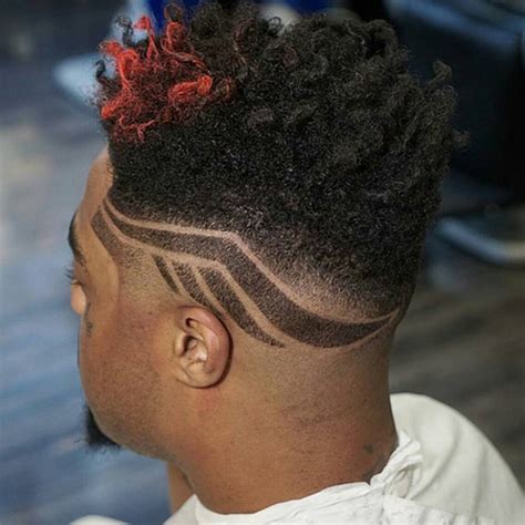 Faded buzz haircut for black men with taper. 30 Cool Black Men Haircuts 2016 | African American ...