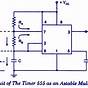 Circuit Diagram Of Astable Multivibrator Using 555 Timer