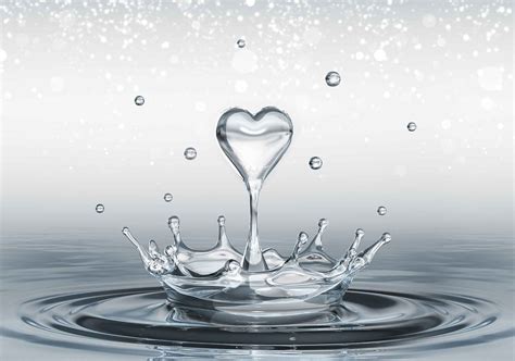 Water Heart Wallpapers Top Free Water Heart Backgrounds Wallpaperaccess