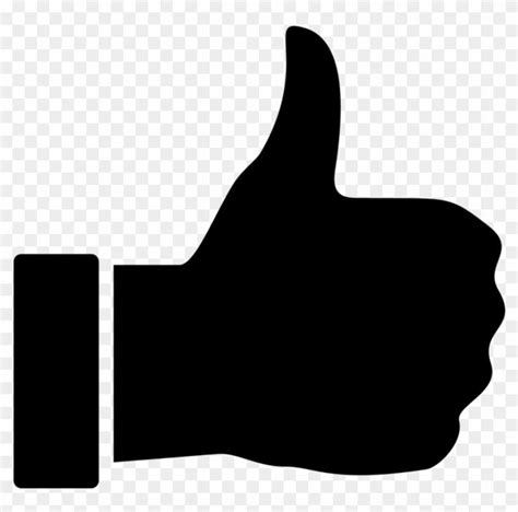 Enjoy Hd And High Quality Black Thumbs Up Icon Thumbs Up