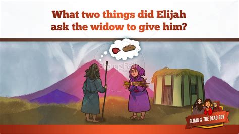 1 Kings 17 Elijah And The Widow Kids Bible Story Kids Bible Stories